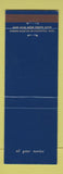 Matchbook Cover - Butler Rural Electric COOP Hamilton OH BLUE