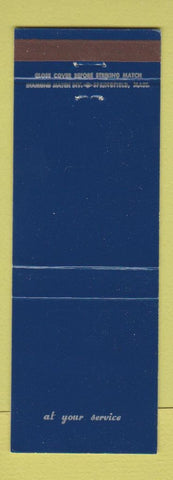 Matchbook Cover - Butler Rural Electric COOP Hamilton OH BLUE