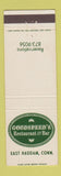 Matchbook Cover - Goodspeed's Restaurant Bar East Haddam CT