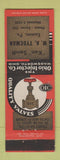 Matchbook Cover - OIC Valves Ohio Injector WA Tydeman Easton PA