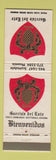 Matchbook Cover - Garcia's Del Este Scottsdale Phoenix AZ