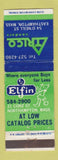 Matchbook Cover - Trico Vending East Hampton MA Elfin DD Bean