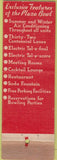 Matchbook Cover - Plaza Bowing Kansas City MO
