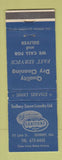 Matchbook Cover - Sanitone Cleaners Sudbury ON WEAR