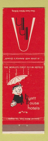 Matchbook Cover - Hyatt House Hotels San Francisco Jose Palo Alto CA