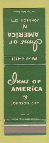 Matchbook Cover - Inns of America Johnson City TN