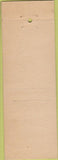Matchbook Cover - Yacht Club Cafe Los Angeles CA King Midas