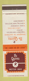 Matchbook Cover - La Quinta Motor Inns CHAIN