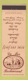 Matchbook Cover - La Mer Restaurant Orange CA