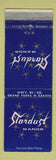 Matchbook Cover - Stardust Manor Grand Forks ND WEAR