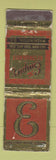 Matchbook Cover - Empire Restaurant Washington DC WORN
