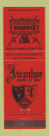 Matchbook Cover - Ivanhoe House of Beef  Knoxville TN