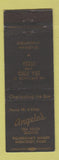 Matchbook Cover - Angelo's Seafood Grotto pizza Monterey CA WEAR