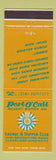 Matchbook Cover - Port O Call Resort Motor Inn Cleveland OH