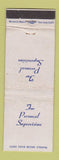 Matchbook Cover - Louis Brusato Contractor Builder Sacramento CA WEAR