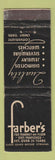 Matchbook Cover - Farber's Jewelry San Francisco CA WEAR