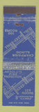 Matchbook Cover - Hotel Tilden Hall Bloomington IL WORN