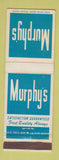 Matchbook Cover - Murphy's Women's Clothes Carole Joanne
