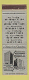 Matchbook Cover - Hotel Dixie Sherman Panama City FL Birmingham AL Redmont