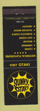 Matchbook Cover - Sunny Otaki New Zealand tourism