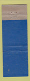 Matchbook Cover - Belvedere Hotel Baltimore MD WORN