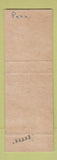 Matchbook Cover - Bau & Belle Bryn Mawr PA restaurant