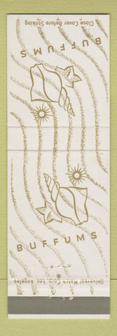 Matchbook Cover - Buffums Santa Ana Long Beach CA