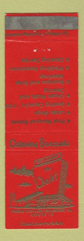 Matchbook Cover - The Chalet Dillsburg PA WEAR