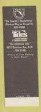 Matchbook Cover - Pier 70 The Golden Tides Seattle WA restaurant
