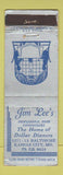 Matchbook Cover - Jim Lee's Restaurant Kansas City MO WEAR