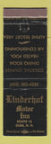 Matchbook Cover - Linderhof Motor Inn Glen NH WEAR
