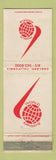 Matchbook Cover - World Airways Oakland CA WEAR