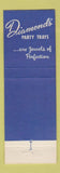 Matchbook Cover - Diamond's Restaurants Cleveland OH