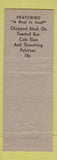 Matchbook Cover - Busby's Restaurant Chicago?