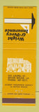 Matchbook Cover - Wright & Percy Insurance Baton Rouge LA