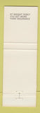 Matchbook Cover - Wright & Percy Insurance Baton Rouge LA