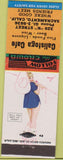 Matchbook Cover - Calistoga Cafe Sacramento CA pinup