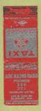 Matchbook Cover - Ace Radio Cabs Taxi Elkhart IN POOR