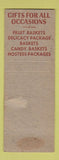 Matchbook Cover - Hick's Restaurant New York City