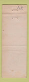 Matchbook Cover - Alabama Motors Royal Oak MI used cars WEAR