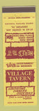 Matchbook Cover - Village Tavern Leesport PA
