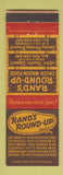 Matchbook Cover - Rand's Round Up Los Angeles Hollywood Glendale Arcadia CA