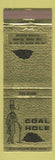 Matchbook Cover - Coal Hole Clayton MO