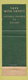 Matchbook Cover - Lincoln Savings and Loan Cleveland OH Abraham