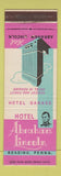 Matchbook Cover - Abraham Lincoln Hotel Reading PA