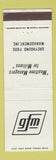 Matchbook Cover - Greyhound Food Management