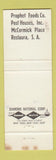 Matchbook Cover - Greyhound Food Management