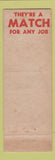 Matchbook Cover - Carl Pool Men's Clothes San Antonio TX