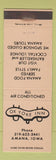 Matchbook Cover - Ox Yoke Inn Amana IA WEAR PEACH