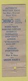 Matchbook Cover - DubbleWare Work Clothes M Hoffman Boston MA